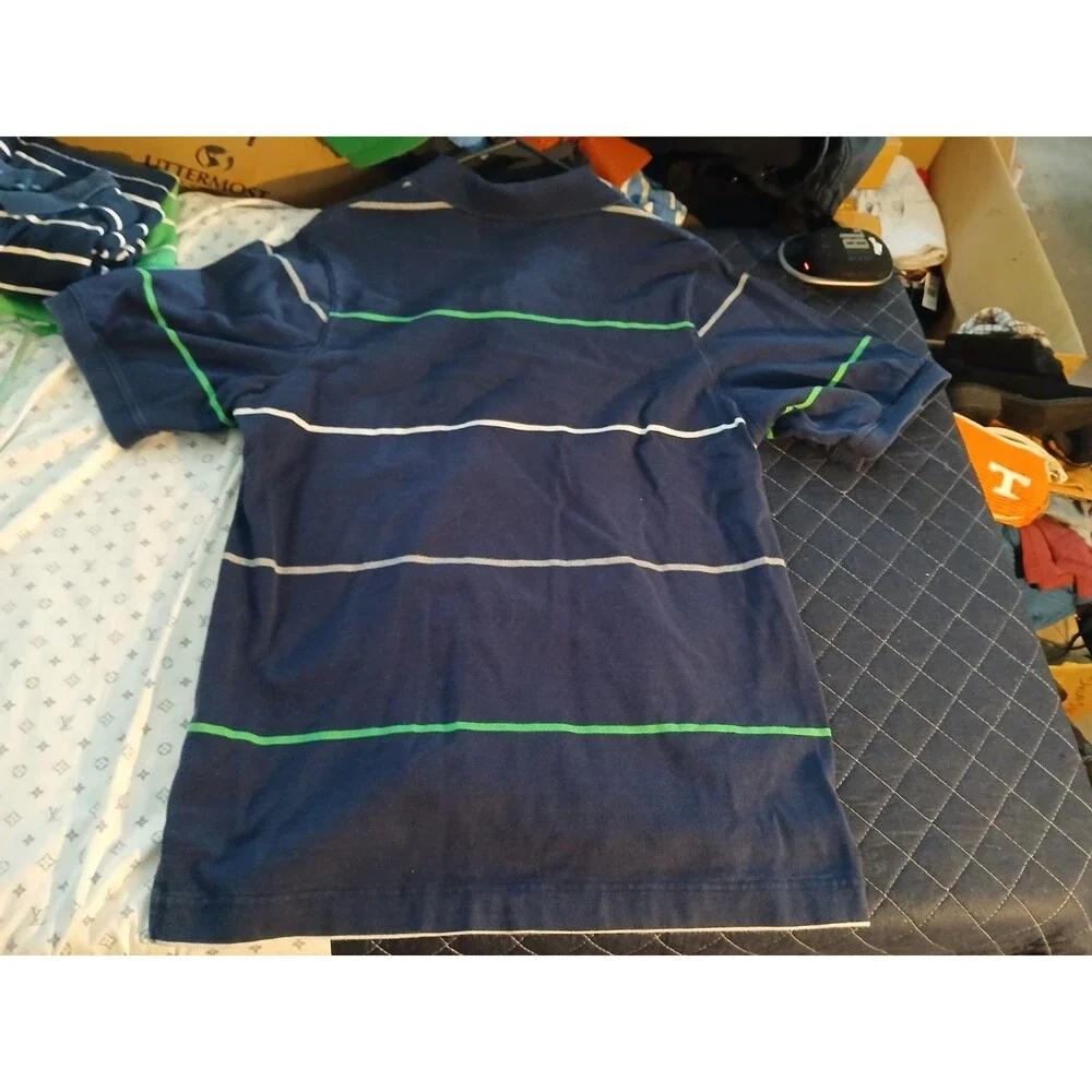 Vintage Air Jordan Striped Polo Shirt - Size XL